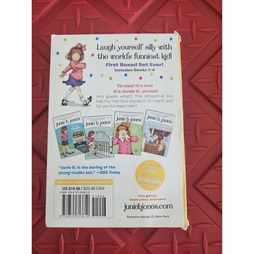 Junie B. Jones First Boxed Set Ever!: Books 1-4